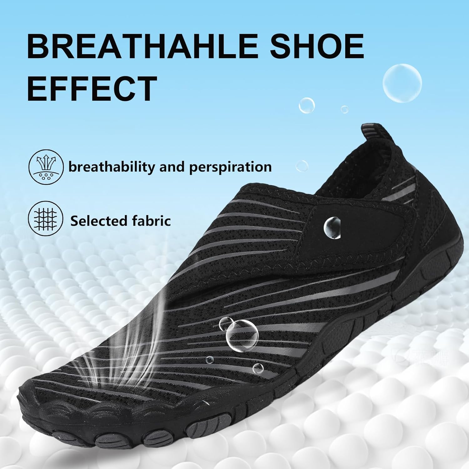 Voyabarefoot Shoes for Women Men 2026 Upgrade Wide Toe Box Barefoot Hiking Sandals,Non-Slip Adjustable Water Shoes for Beach Walking Travel, Comfortable Slip On Walking Shoes