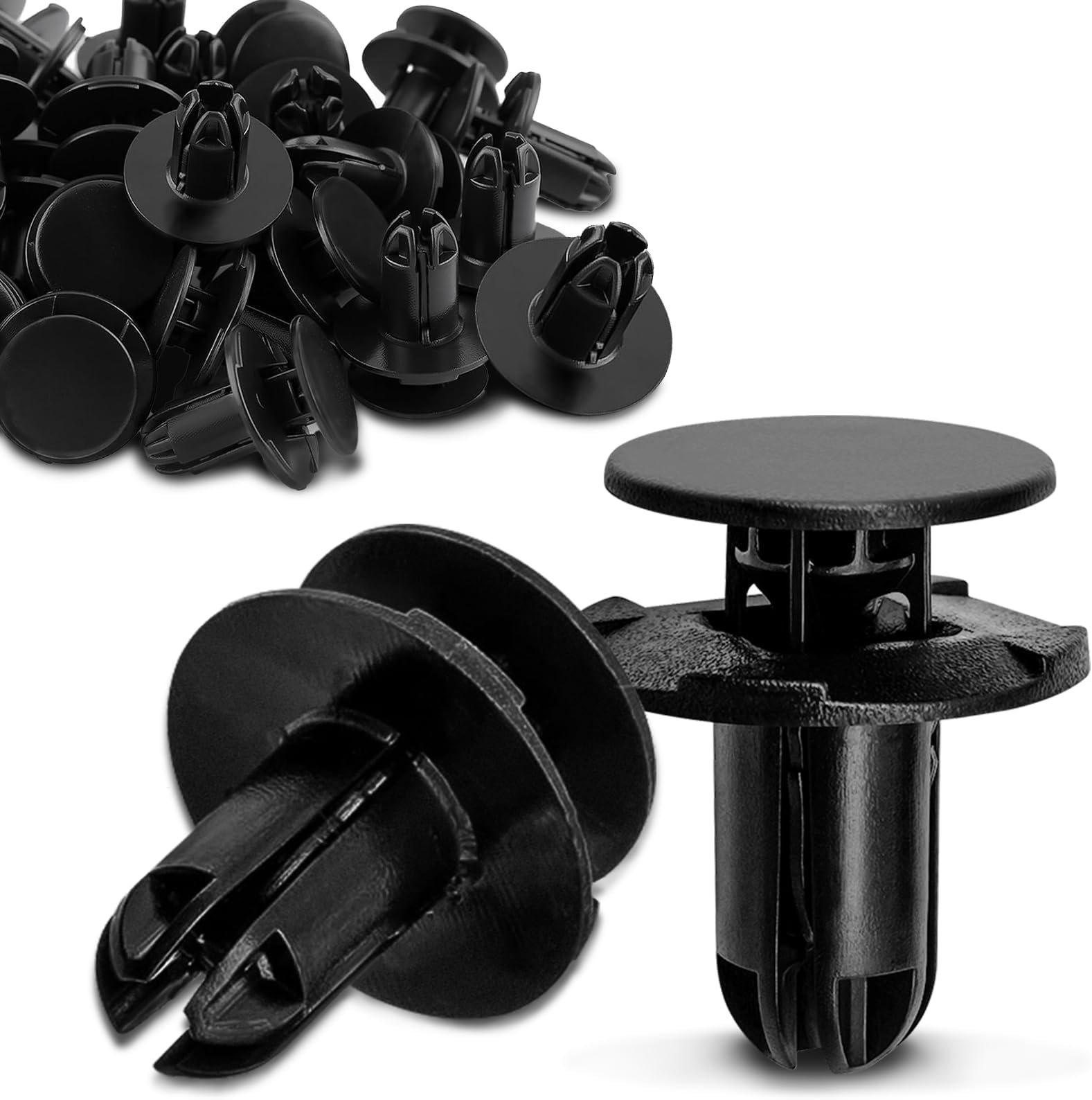 20pcs Bumper Engine Under Cover Fender Liner Fastener, Push-Type Retainer Clip, Automotive Clips Replacement for Hyundai Kia Accent, Azera, Equus, Elantra, Genesis, # 86595-2T500 1420608250B