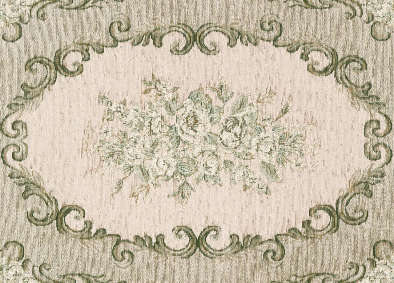BIANCHERIAWEB Tappeto Camera Salotto Velour Retro Antiscivolo Fantasia Floreale Disegno Operà By Suardi