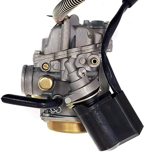 Miniatura 5 de GY6 50CC 49CC 80CCarburador para scooter de 4 tiempos ciclomotor 139QMA 139QMB Taotao Kymco Scooter Moped PD18J Motor de carbohidratos con colector