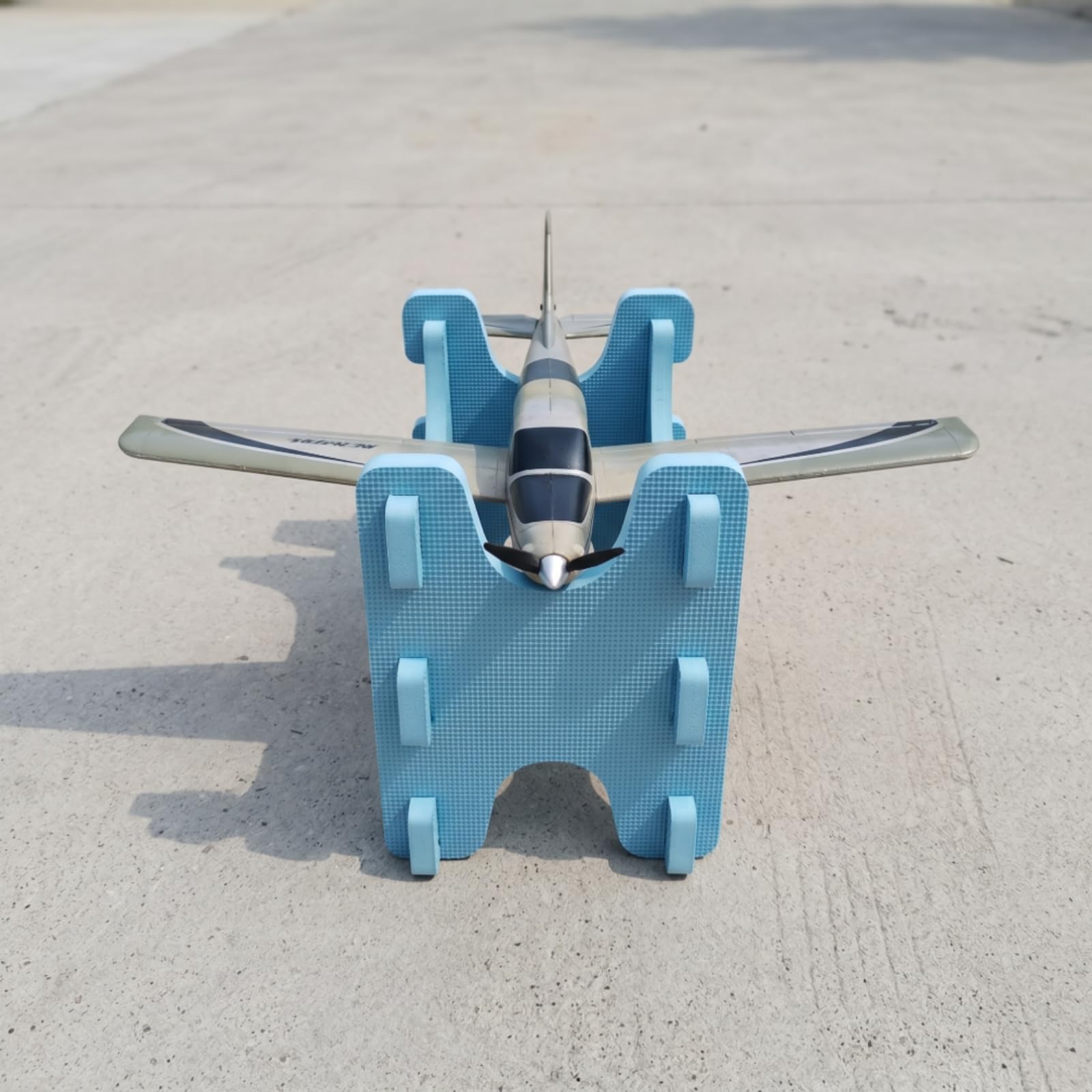 Supporto Aereo in Spugna Eva per Modelli RC Base Cavalletto Culla Fissa Compatibile con Diverse Dimensioni di Velivoli a Scoppio Ed Elettrici Adatto Lavoro Messa a Punto Sessioni di Volo