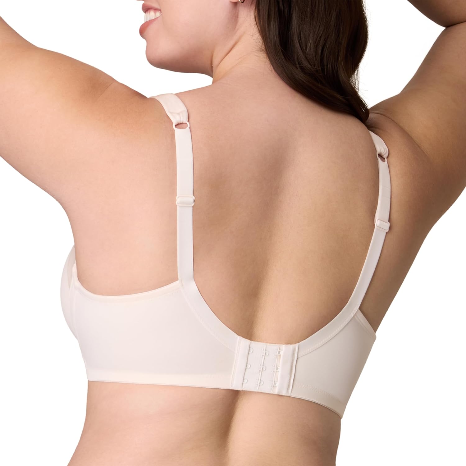 Playtex Women's Wireless Balconette Bra, Full-Coverage Bras for Women, Support, Moisture Wicking (Plus - Image 2