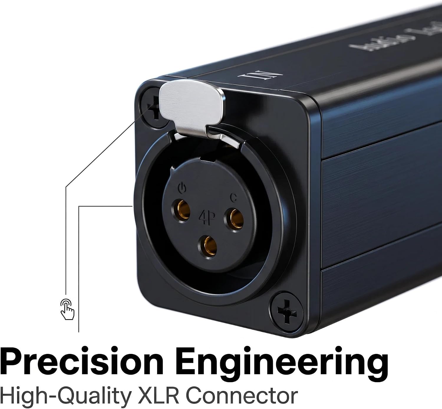 Professional Audio Isolator XLR Female to Male