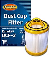 Vista 1 de EnviroCare Filtro HEPA de repuesto para aspiradora premium hecho para adaptarse a los montantes sin bolsa Eureka Style DCF-3