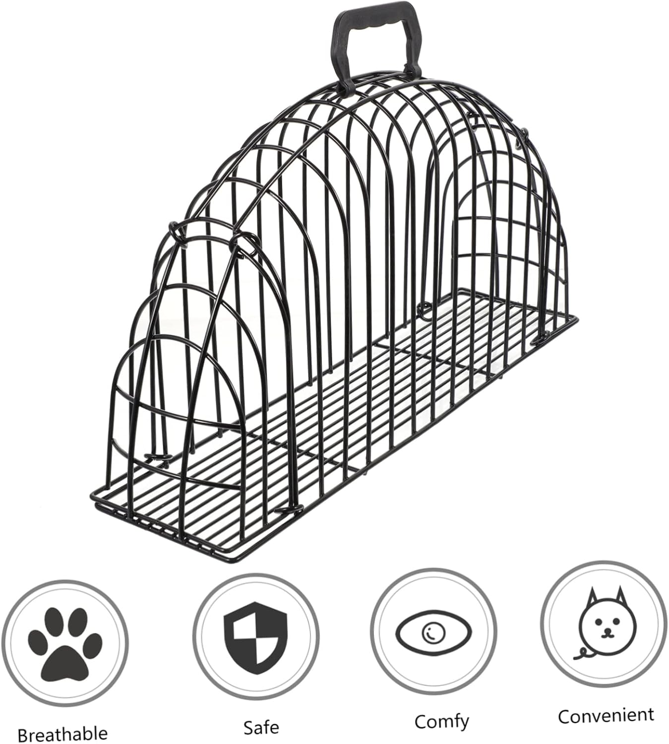 Cat Bathing Cage Breathable Pet Shower Enclosure for Cats and for Home Use Scratch-Resistant and Lightweight for Bathing and Grooming