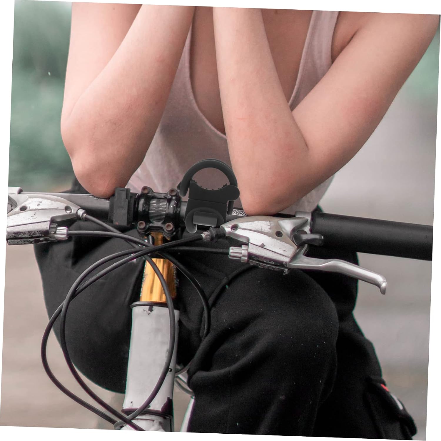 Mipcase Flashlight Bracket Clip Seat Reflector Road Clamp Cage Decals Red Flashlight Mount Holder Accessories