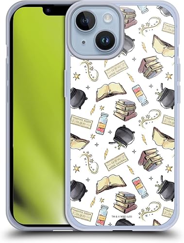 Vista 151 de Head Case Designs Funda de gel suave con licencia oficial de Harry Potter Slytherin, diseño de Reliquias de la Muerte XIII compatible con Apple