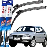 Par Palheta Limpador Parabrisa Dianteiro Silicone Bosch Paleta Gol G3 1999 á→2006