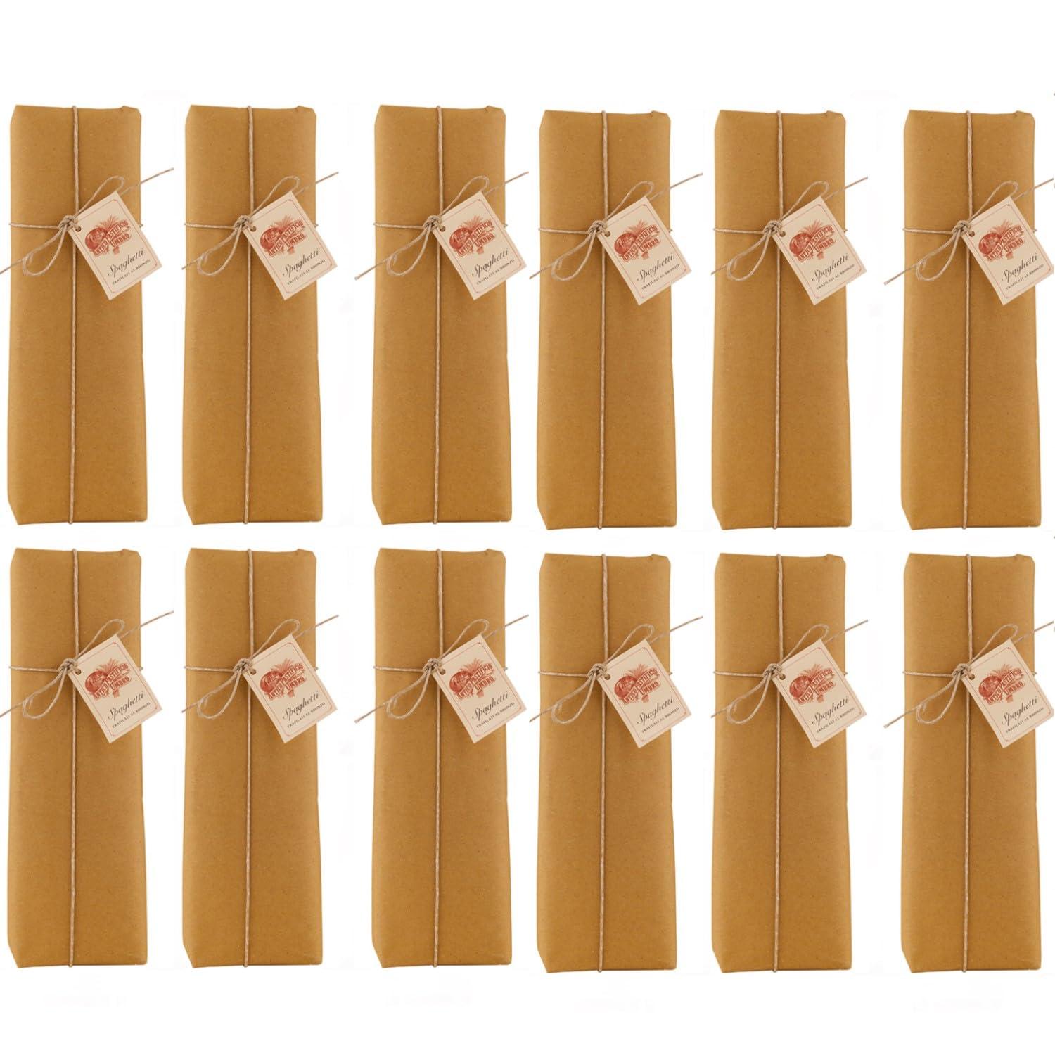 Antico Pastificio Umbro Spaghetti artigianali Italien inkl. FeinWert E-Book (12 x 500g)