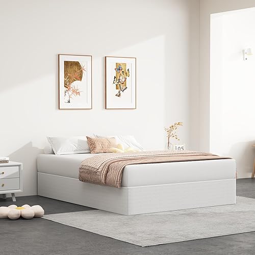 Miniatura 6 de Base de colchón con base de colchón con marco de metal resistente, sin ruido, fácil montaje para cama Queen de 9 pulgadas, somier tamaño Queen de 9