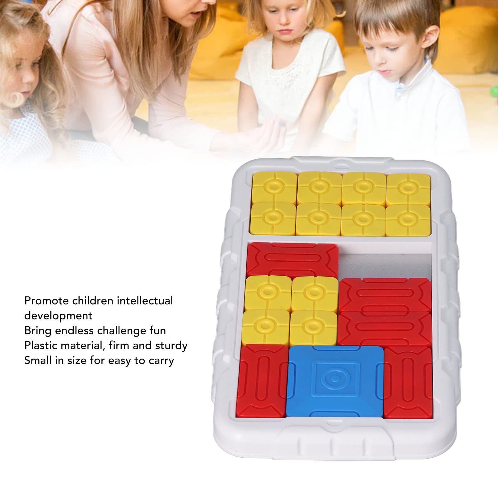 Puzzle Coulissant Animaux Pour Enfants - Jeu éducatif En ABS Solide - 5