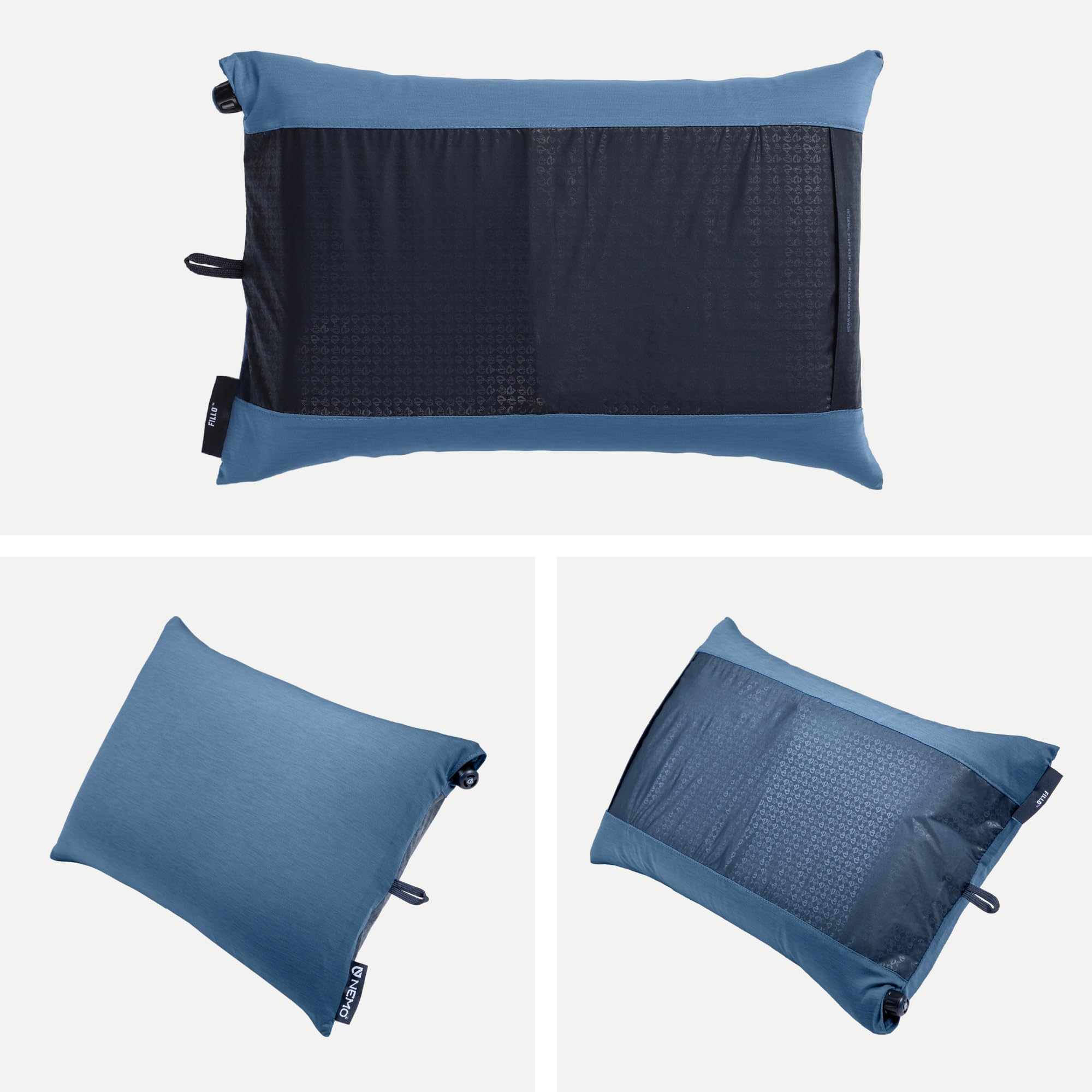NEMO Fillo Camping Pillow - Blue -8