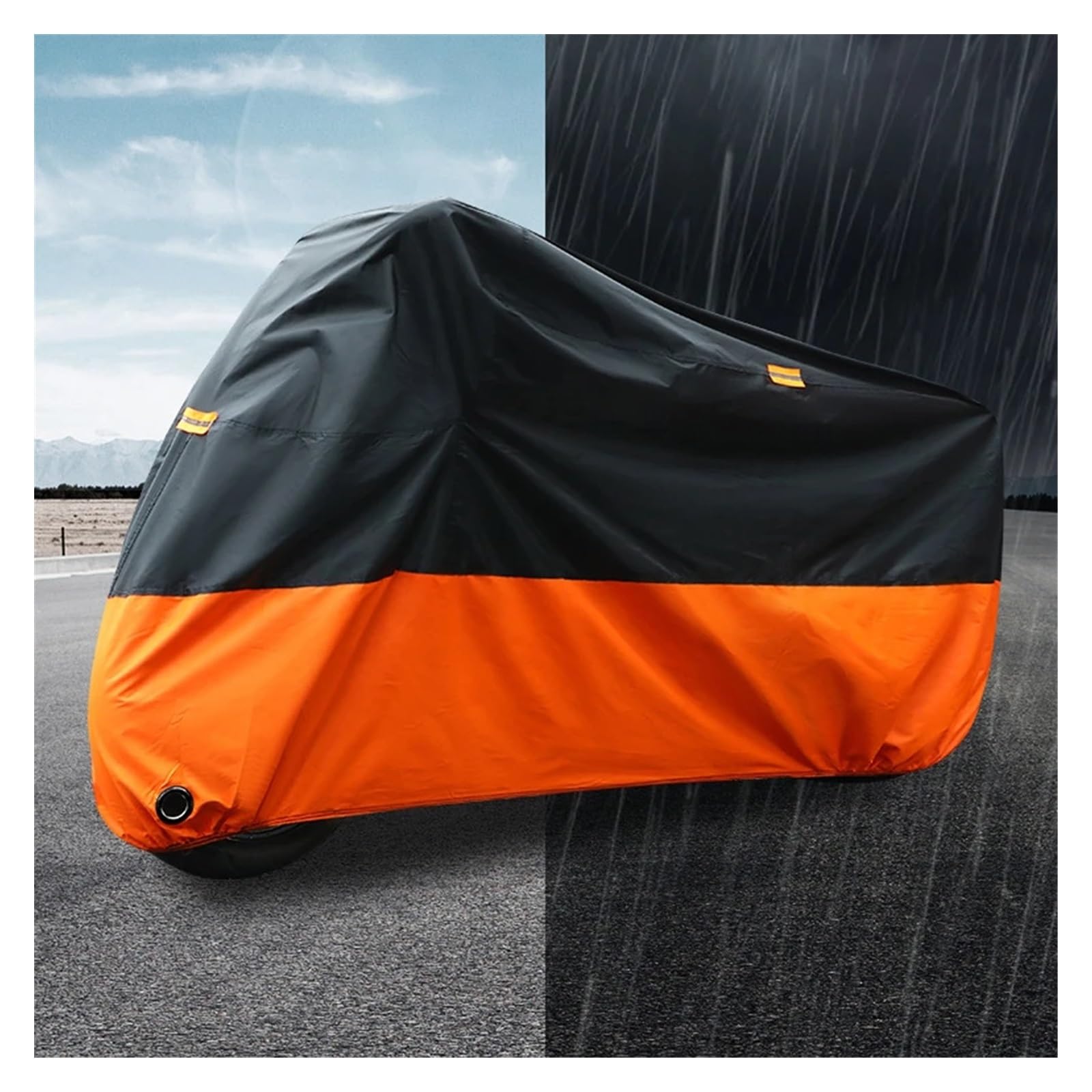 Cubierta De Motocicleta para Exteriores, Protector Motores Scooter para Motocicletas para Todas Las Estaciones, Cubiertas Específicas, Accesorios Repuesto Resistente para Motocicleta Funda