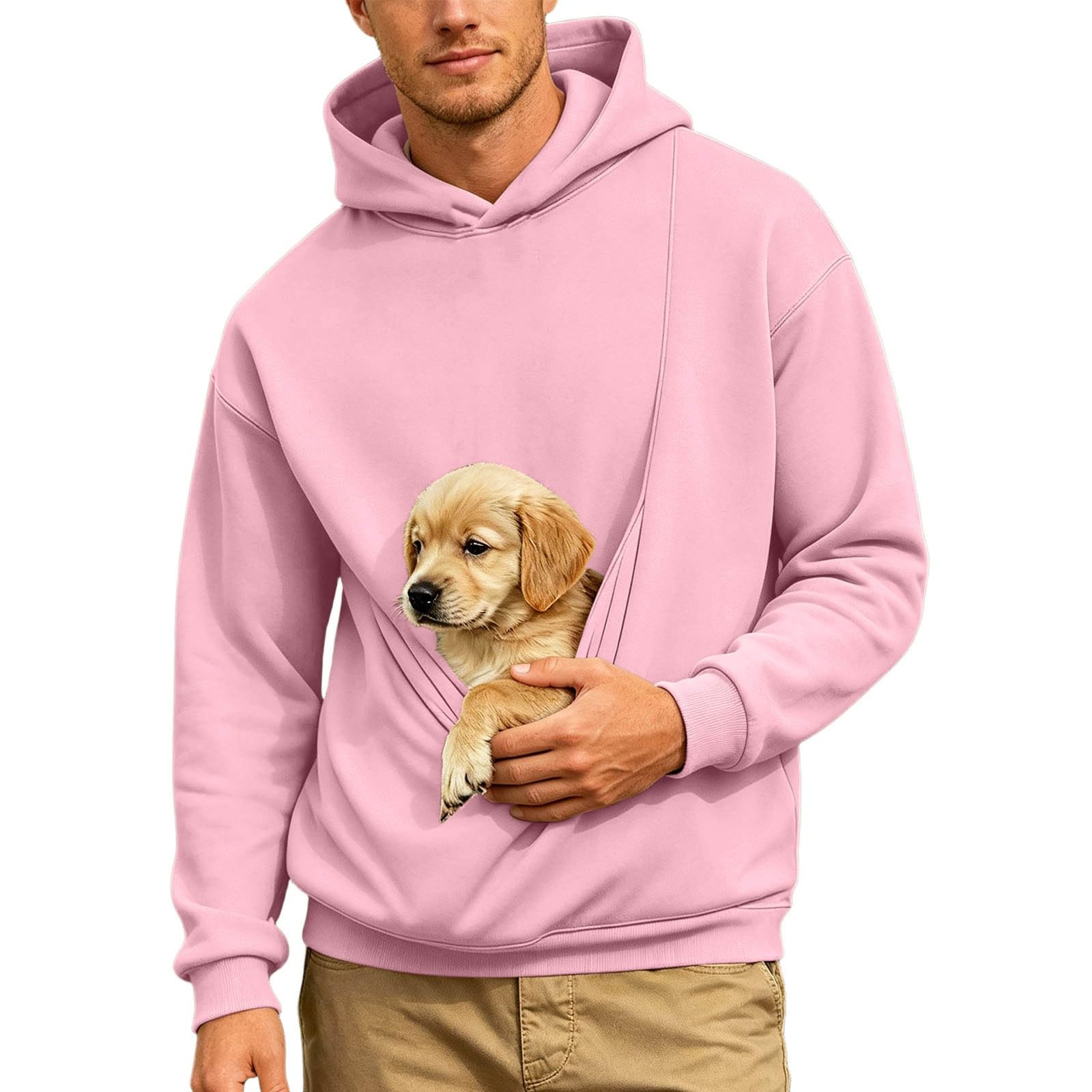 Cat Hoodie with Pouch Pet Carrier Hoodies Kangaroo Pocket Dog Sweatshirt