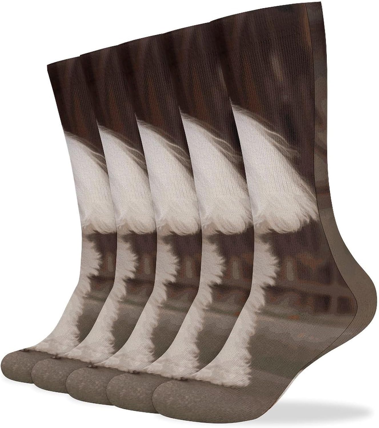 French Poodle Stocking - Cute Casual Long Athletic,Crew Sock for Men Women,Running Socks Soft Breathable for Gift