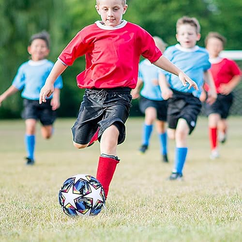 Miniatura 2 de Soccer Ball Size 5, with Pump & Needles, Outdoor Sports Official Match Soccer Ball for Adult Youth Training Practice Ball for Indoor