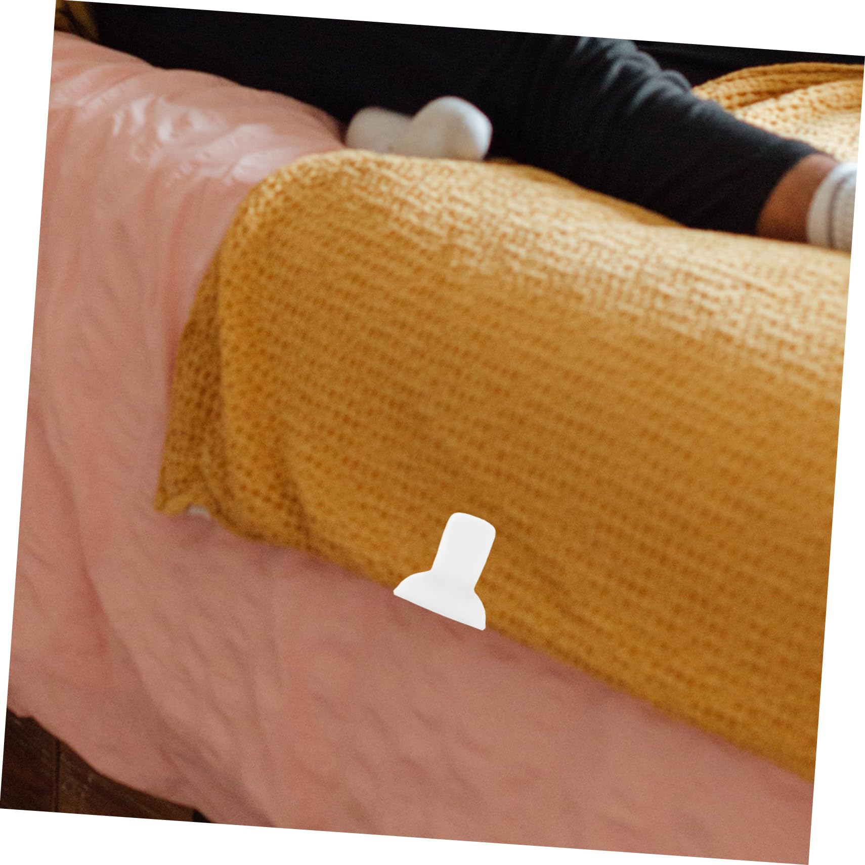 Bettdeckenklammern, Quilt-Fixer-Knopf, 10 Stück, Bettlaken-Clip, Fixierclip, Quilt-Anti-Lauf-Fixierer-Halter, Vorhänge, gepolsterte Clips, Quilt-Klemmen