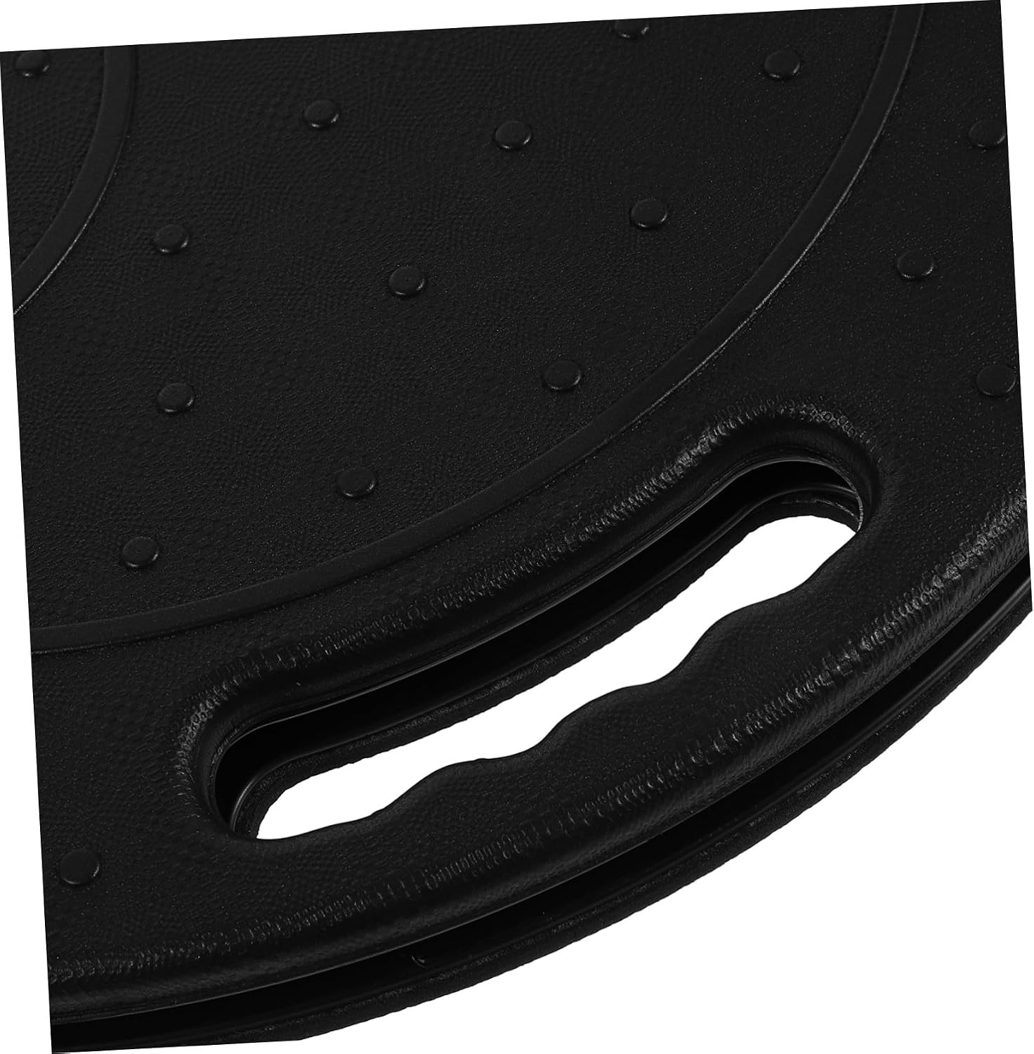 Transfer Pivot Disc Board for Elderly Mobility Aid, 15-inch Black Spiral Rotation Platform with 360° Turntable, Bed and Wheelchair Transfer Device for Disabled and Seniors