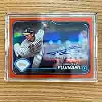 topps 藤浪晋太郎 オート 25シリ直筆サイン SAKURA 2023 藤浪晋太郎/阪神タイガース】2023 Topps Chrome NPBベースボール