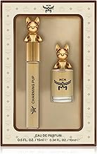 MCM Fragrance Collection Charming Pup Eau de Parfum Duo Gift Set - Mini Spray 0.34 Fl. Oz. and Travel Spray 0.5 Fl. Oz.