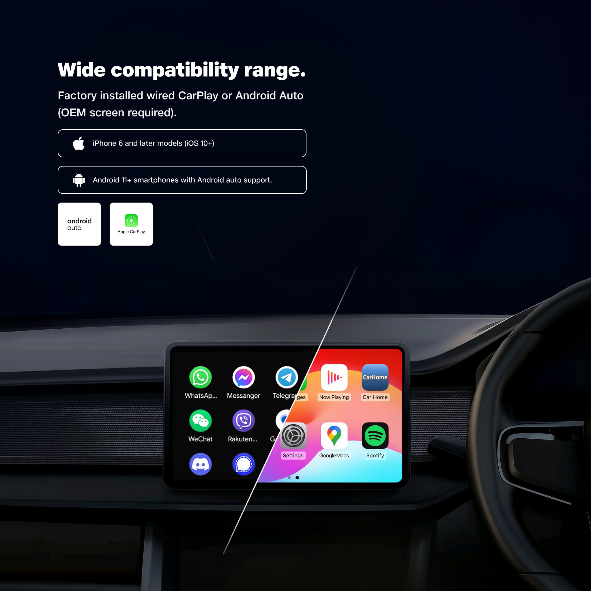 Wireless CarPlay & Android Auto Adapter - JioCarSync -5 Wireless CarPlay & Android Auto Adapter - JioCarSync -5