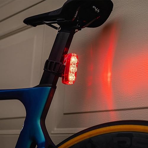 Miniatura 4 de CATEYE ViZ USB Rechargeable Daytime Safety Light  Super Bright LED Rear Bike Light, Visible up to 1 Mile, Opticube Lens, Day & Night Flash Modes,
