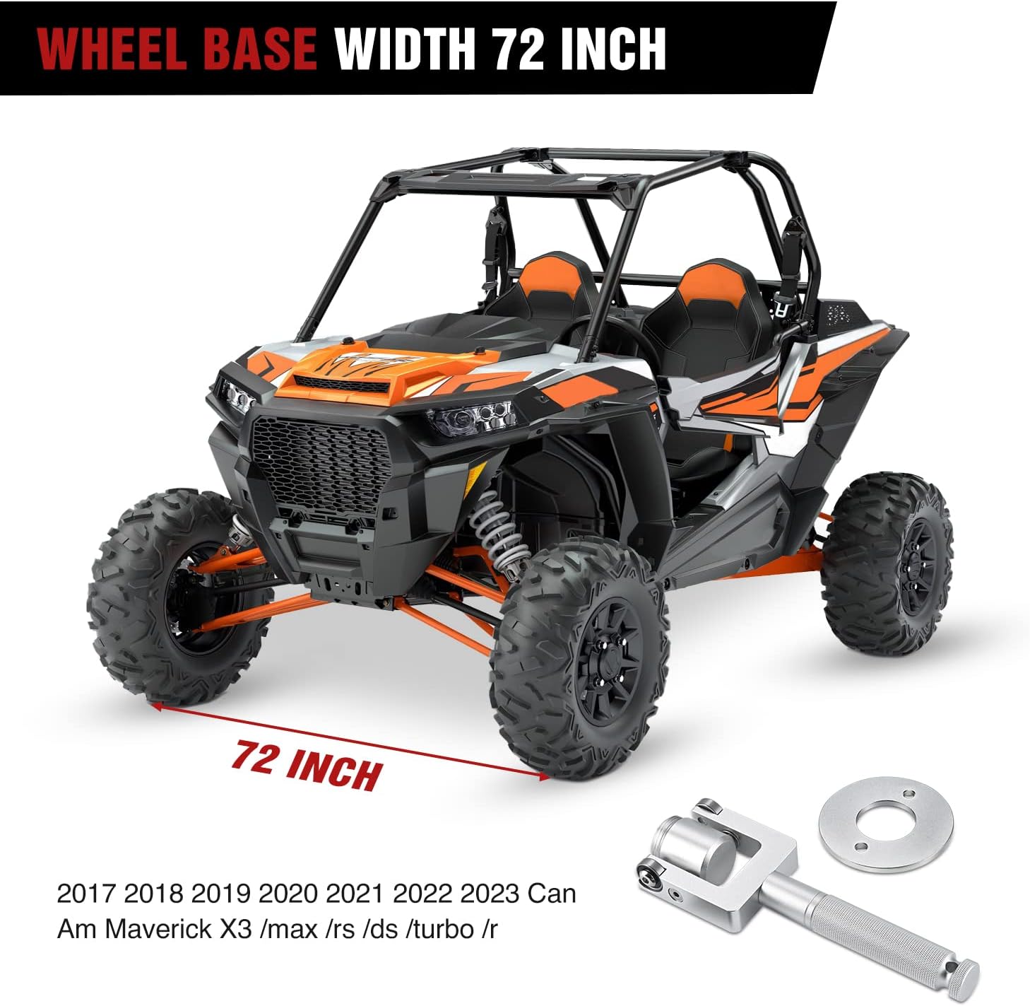 Frokom X3 Belt Change Tool X3 Clutch Removal Kit For Can Am Maverick X3/X3 Max/Turbo/R 2017-2023 Work with 64"/ 72" Wheel Base Width