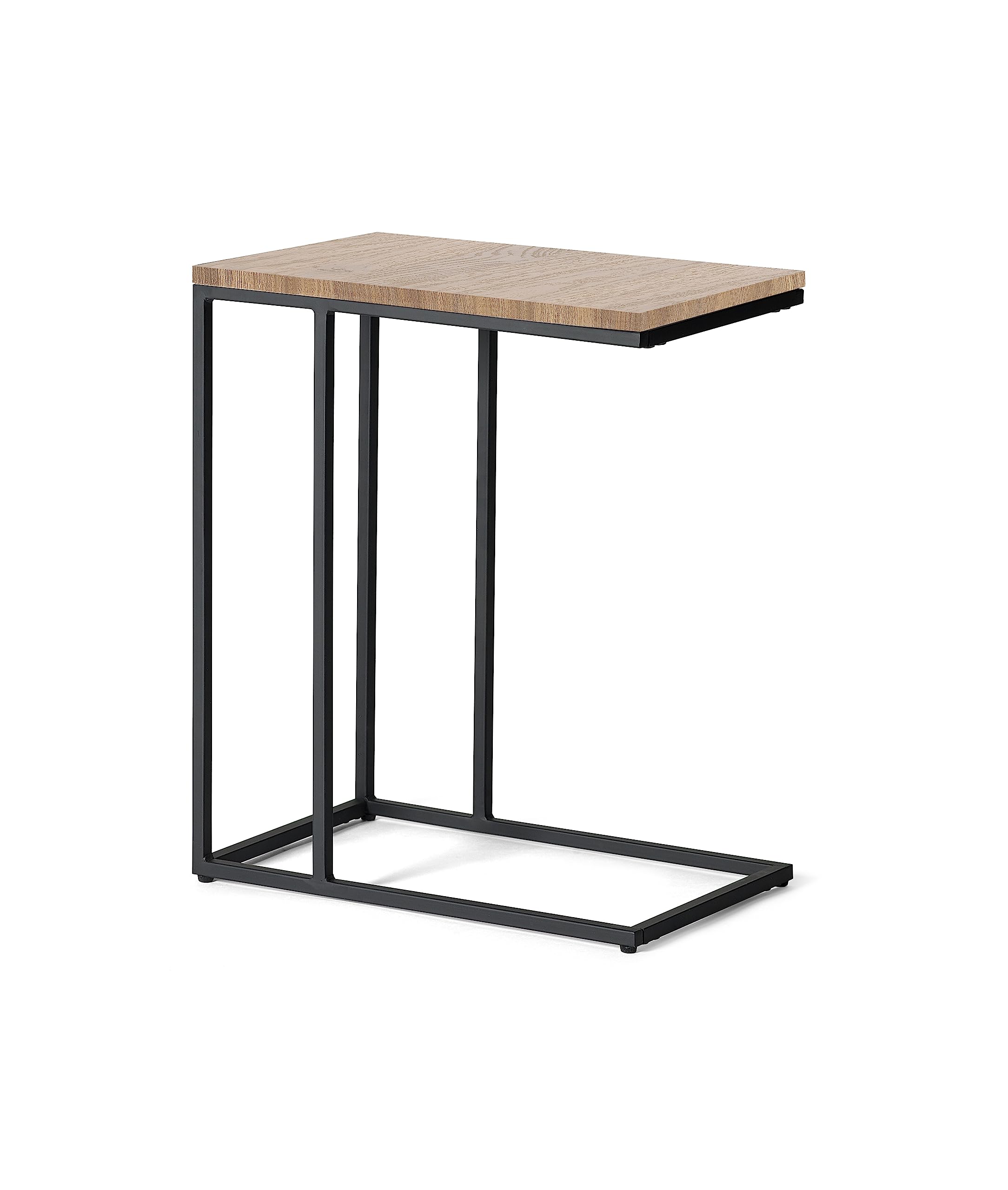 Julian BowenTribeca Sonoma Oak and Black Beverage Table