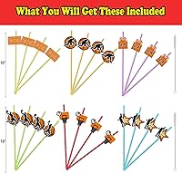 Vista 2 de 24 popotes rectos reutilizables con temática de baloncesto para regalo de fiesta de baloncesto, bebida diaria, fiesta de cumpleaños, reuniones