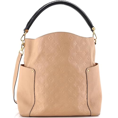 Louis Vuitton, Pre-Loved Bagatelle Hobo Monogram Empreinte Leather, Neutral