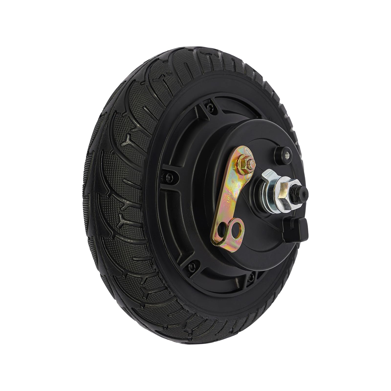 Kit de moteur de moyeu de trottinette électrique Dual Drive 8" 350 Wx2 sans balais avec interrupteur à 3 vitesses et gaz arrière, moteur de moyeu de roue pour scooter électrique, skateboard