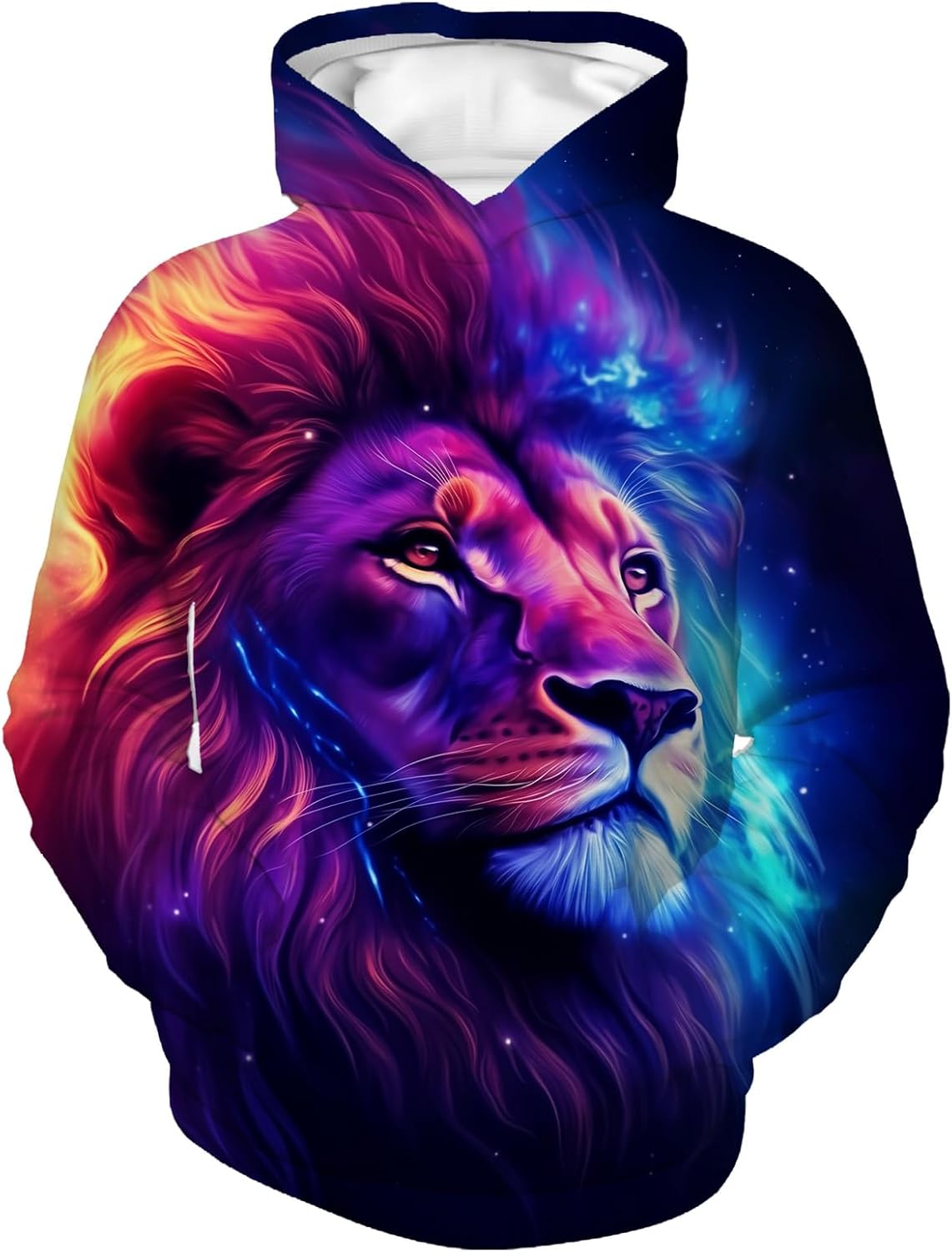 Horse Hoodies for Boys Girls 3D Printed Hooded Sweatshirts Long Sleeve Pullover Hoodie with Pocket 6-16 Years