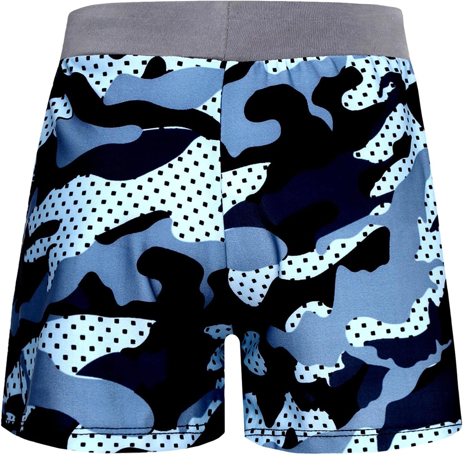 Freebily Kids Boys Elastic Waist Drawstring Swim Bottoms Beachwear Shorts Surfing Swimwear Trunks