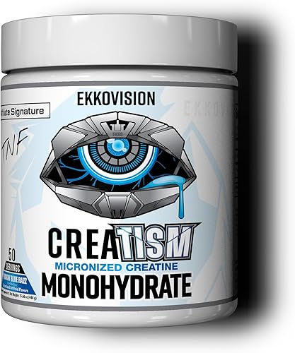 Vista 20 de Ekkovision Monohidrato de creatina en polvo, micronizado, limonada rosa, suplemento para antes del entrenamiento y después del entrenamiento