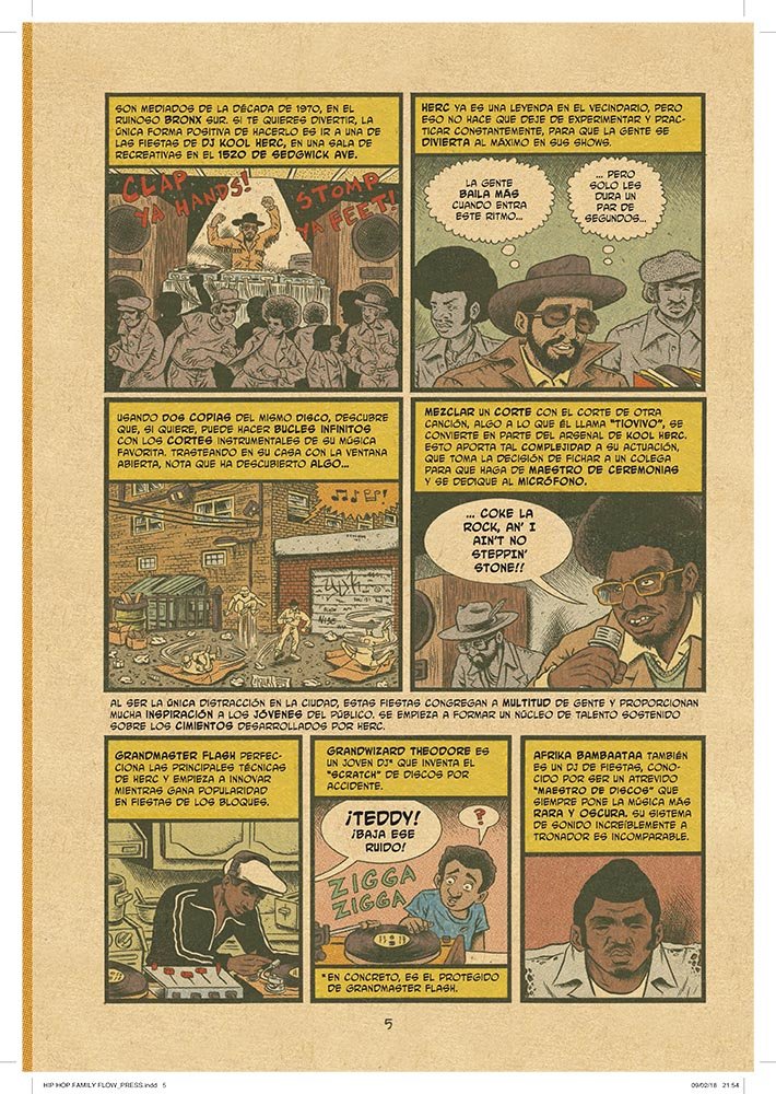 Hip Hop Family Tree: La historia del Hip Hop como nunca la habías visto (FLOW CULT)