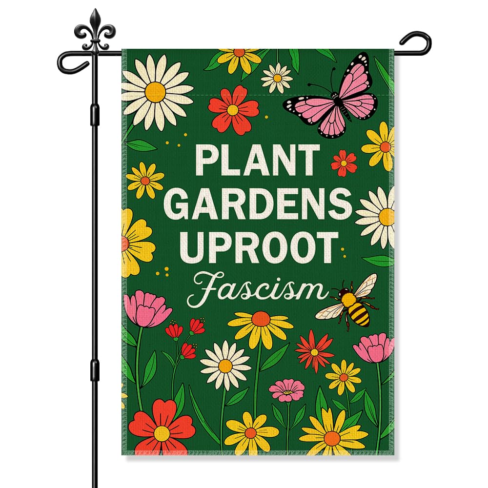 Garden Flag Anti-Fascist