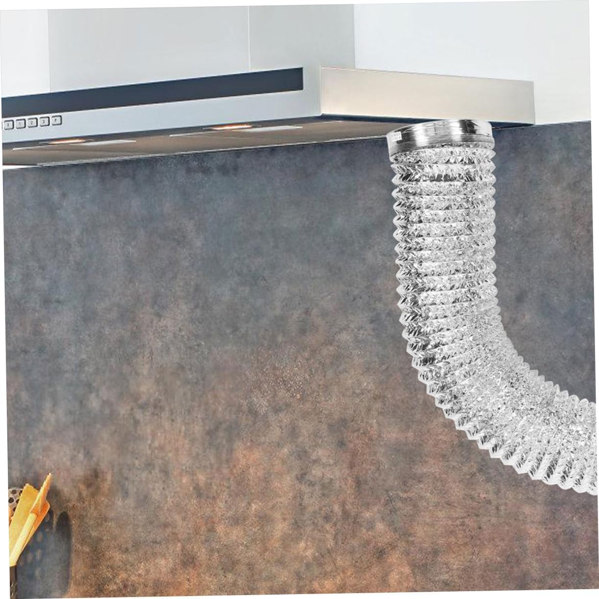 Aluminum Foil Vent Duct Hose Flexible Exhaust Airflow for Home Commercial and Industrial Ventilation Systems