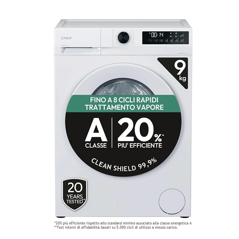 Candy ProWash 300 GD 498-S — vapore in 39 minuti