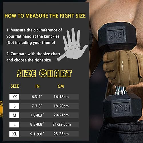 Miniatura 2 de CURELIX Guantes de entrenamiento para hombres y mujeres, guantes de levantamiento de pesas con muñequeras para entrenamiento de gimnasio, fitness,