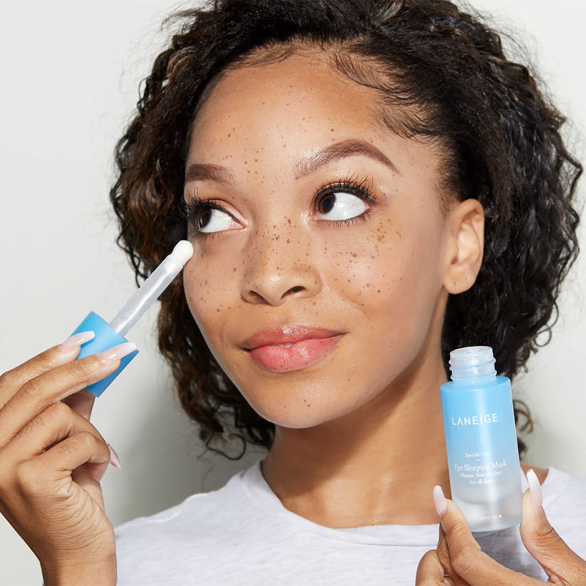 LANEIGE Eye Sleeping Mask: Refresh, Hydrate, Reduce Look of Puffiness, Dark Circles and Wrinkles, 0.8 fl. oz. : Beauty & Personal Care