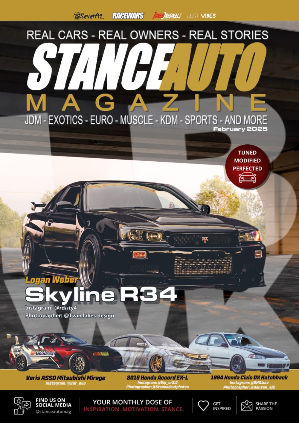 Stance Auto Magazine February 2025: The Tuner And Modified Car Magazine (Stance Auto 2025 Magazines)