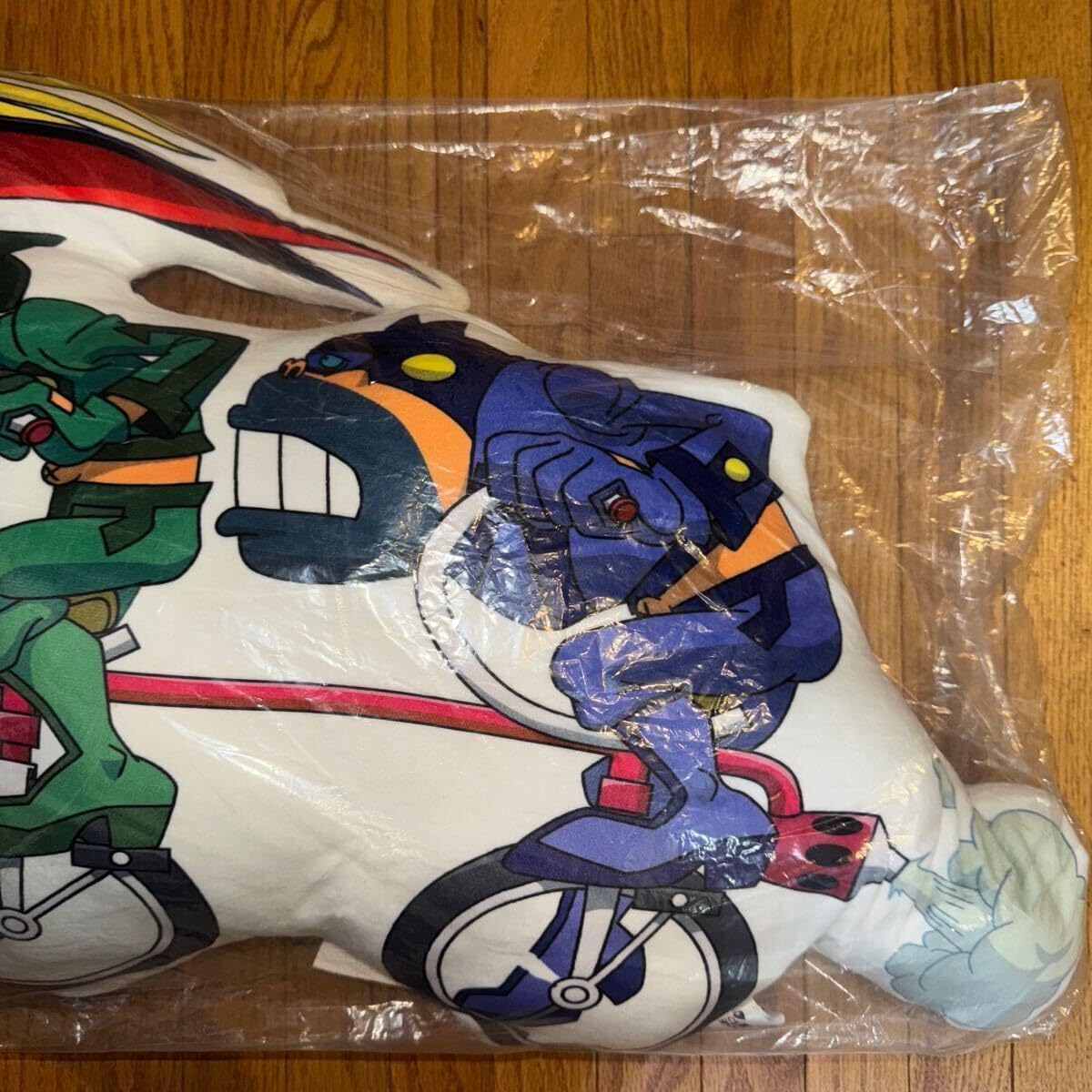 ヤッターマン ドロンボー一味 おしおき三輪車 クッション タイムボカン