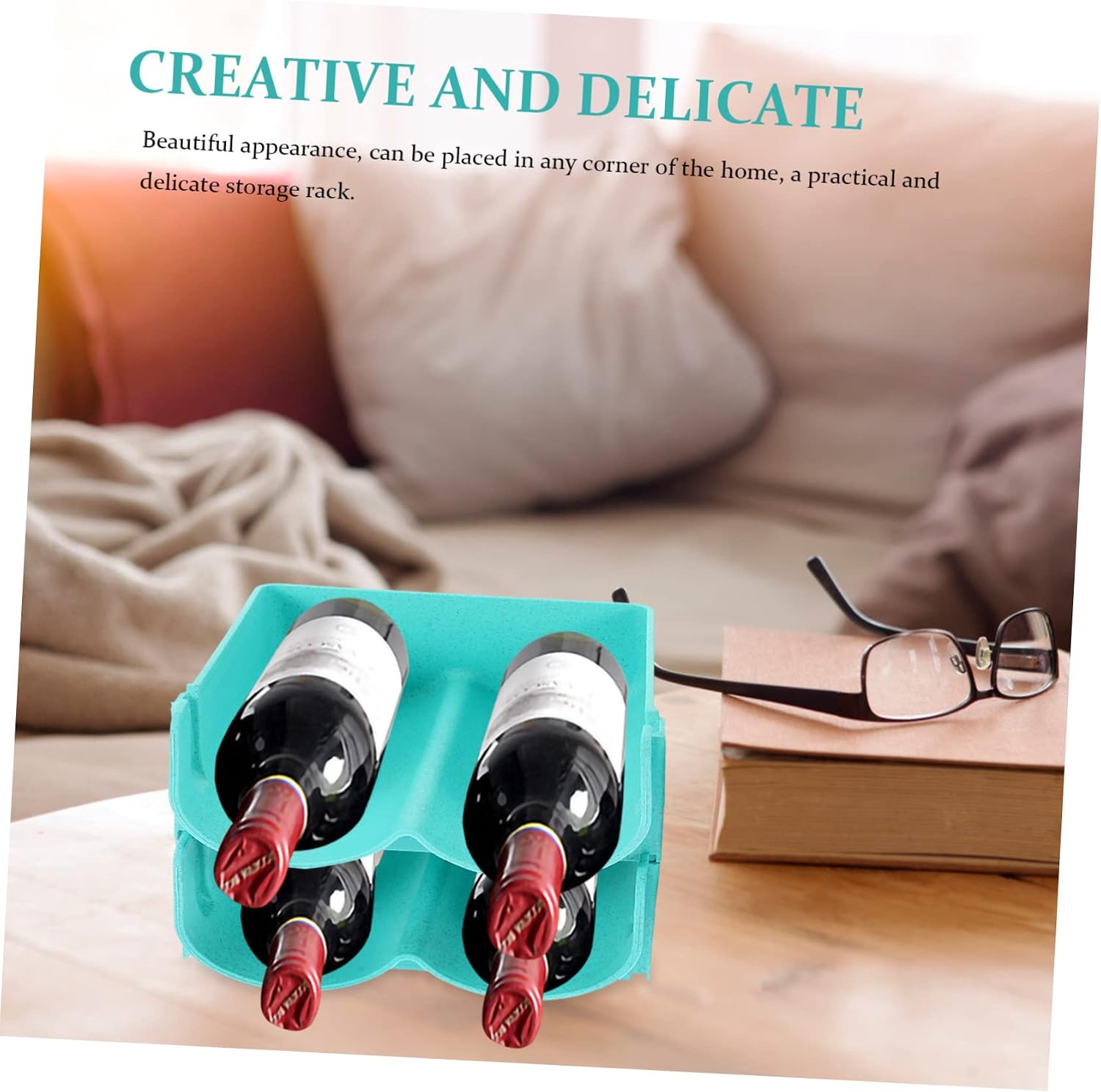 PRETYZOOM 4pcs Organizer Kitchen Drawer Storage Rack Material Easy to Use Moisture