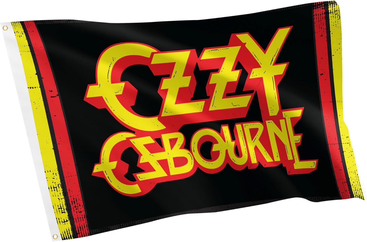 Desert Cactus Ozzy Osbourne Flag 100% Polyester Indoor Outdoor 3x5 feet Band Flags (Flag A)