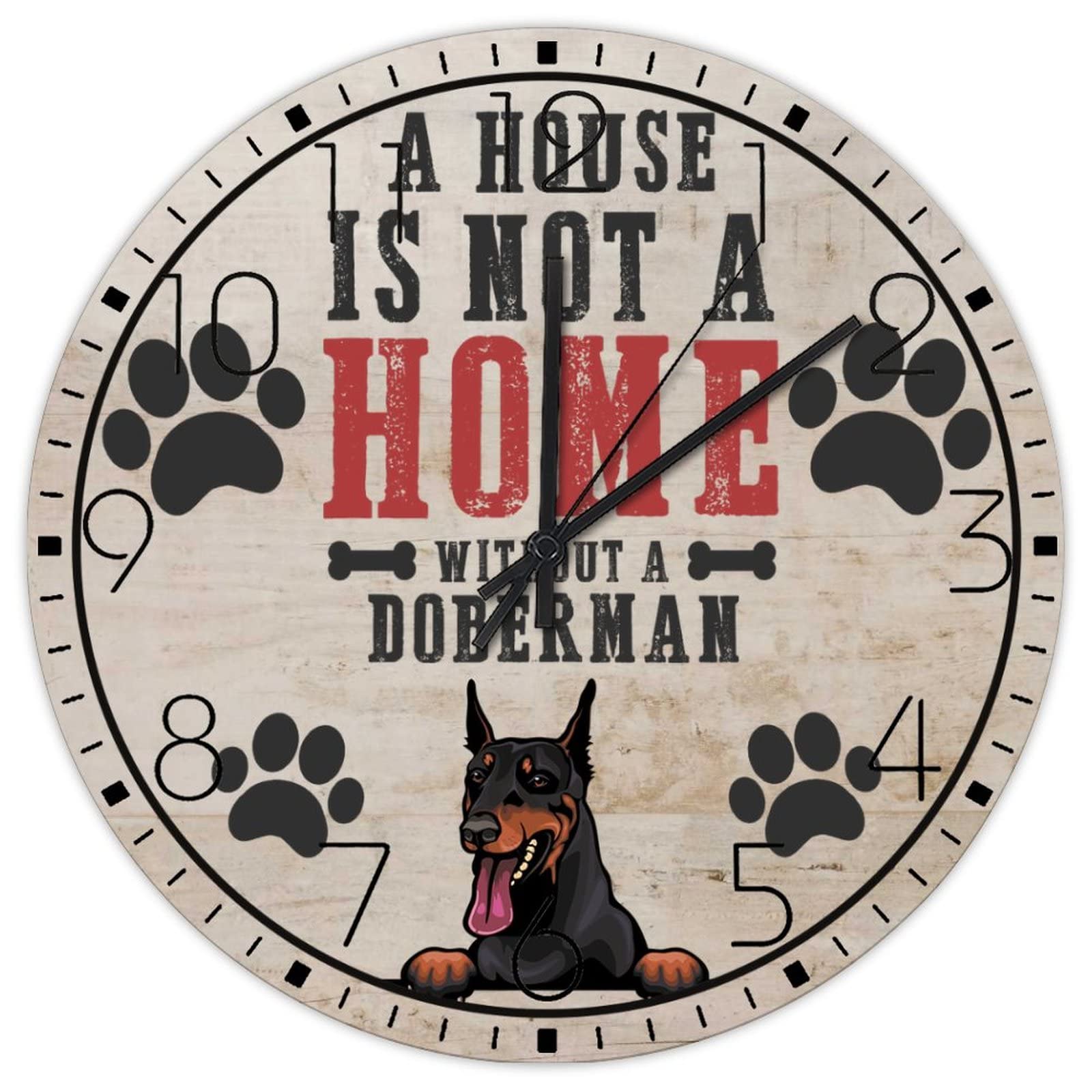 Horloge murale ronde 38,1 cm à piles pour personnaliser votre cuisine ou salle de bain