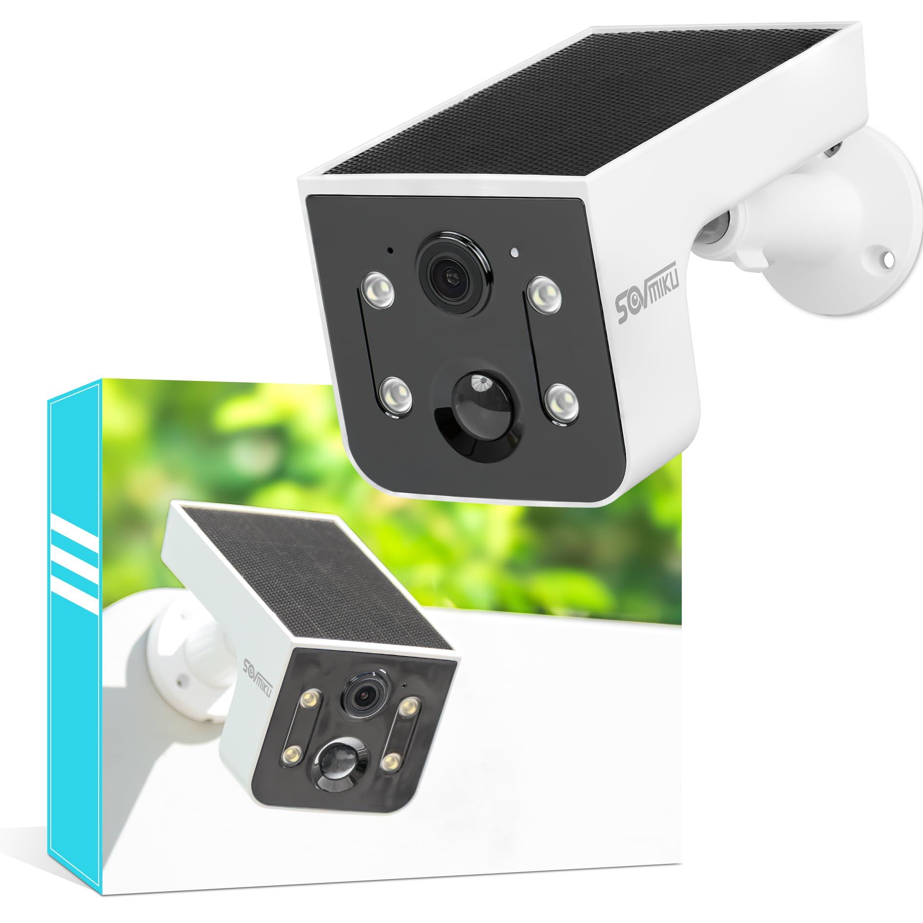 Vicohome CG6L Best 2K Solar Security Camera Wireless Outdoor System,No NVR Needed,Battery Powered,Easy to Setup,Motion Detection,Two Way Audio,Color Night Vision,SD Slot,180 Days-image-7