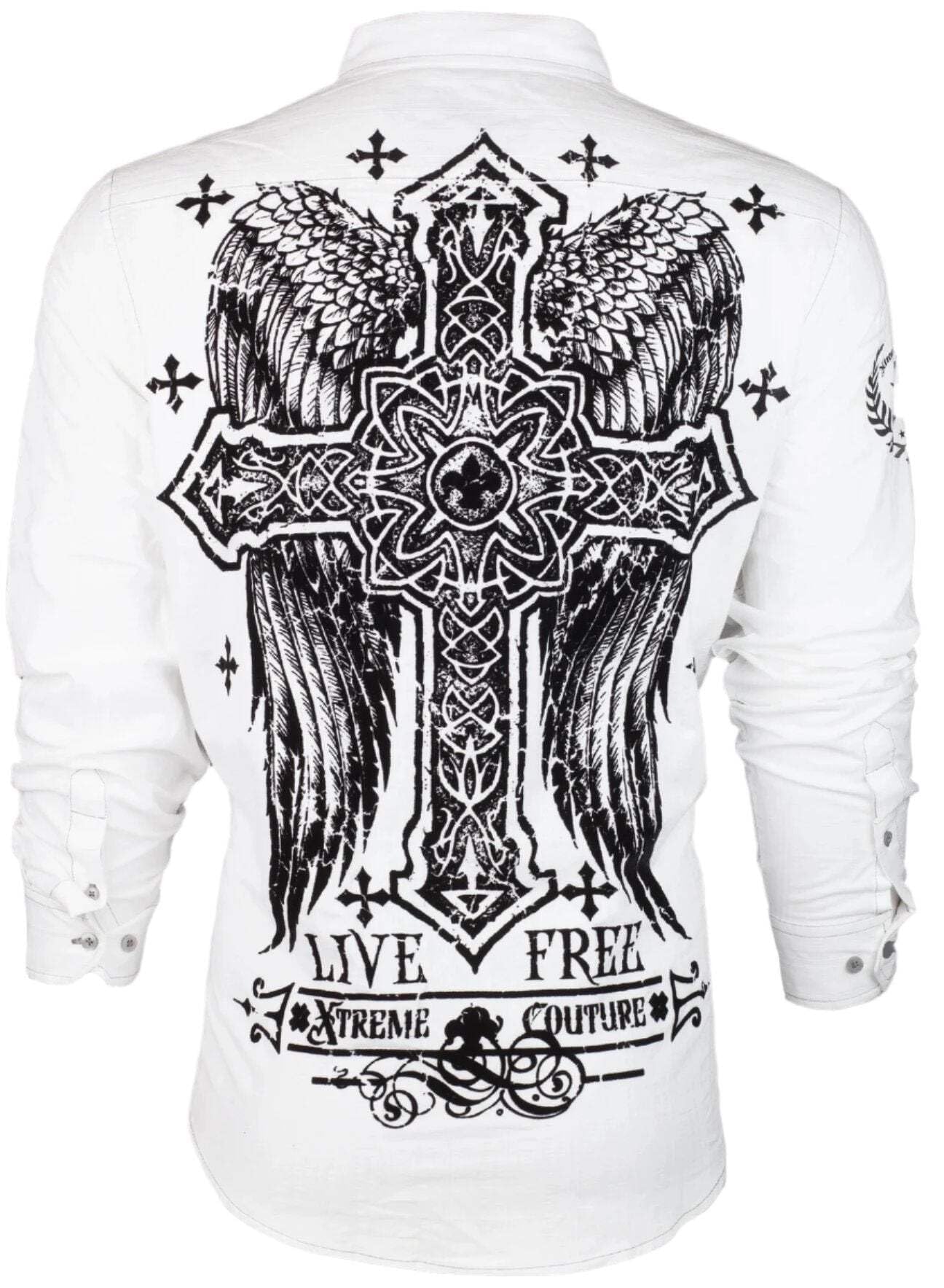 T-shirt Créateur SMASH – Modèle Type Affliction – Taille XXL (2XL) – Neuf Avec étiquettes