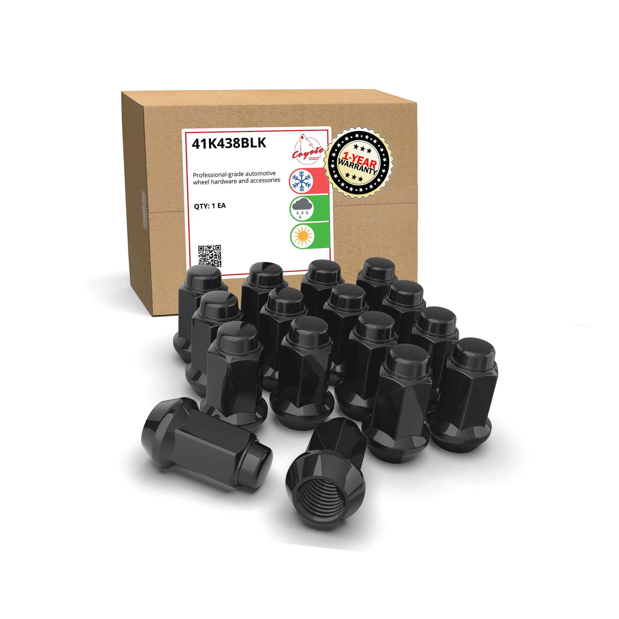 Amazon.com: Wheel Accessories Parts 16 Pcs M10x1.25 Thread Bulge