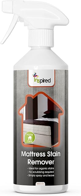 Inspired Professional Mattress Stain Remover, Organic Stain Remover, Removes Blood, Urine & Faeces, 500 ml
