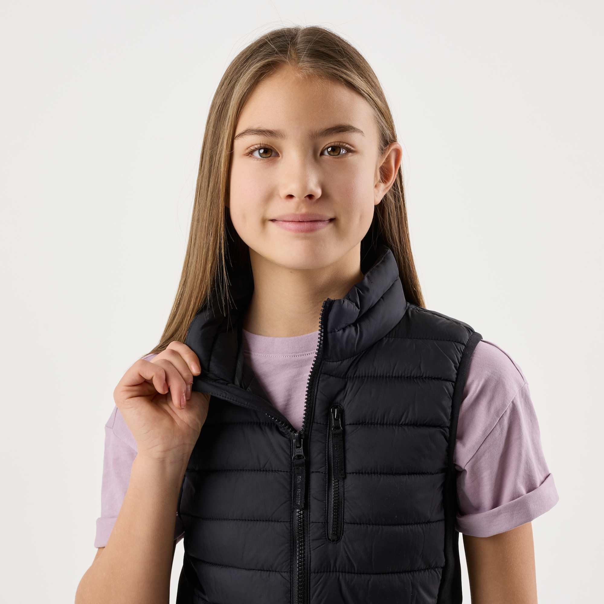 Denver Hybrid Weste für Kinder Leichte Weste mit Brusttasche